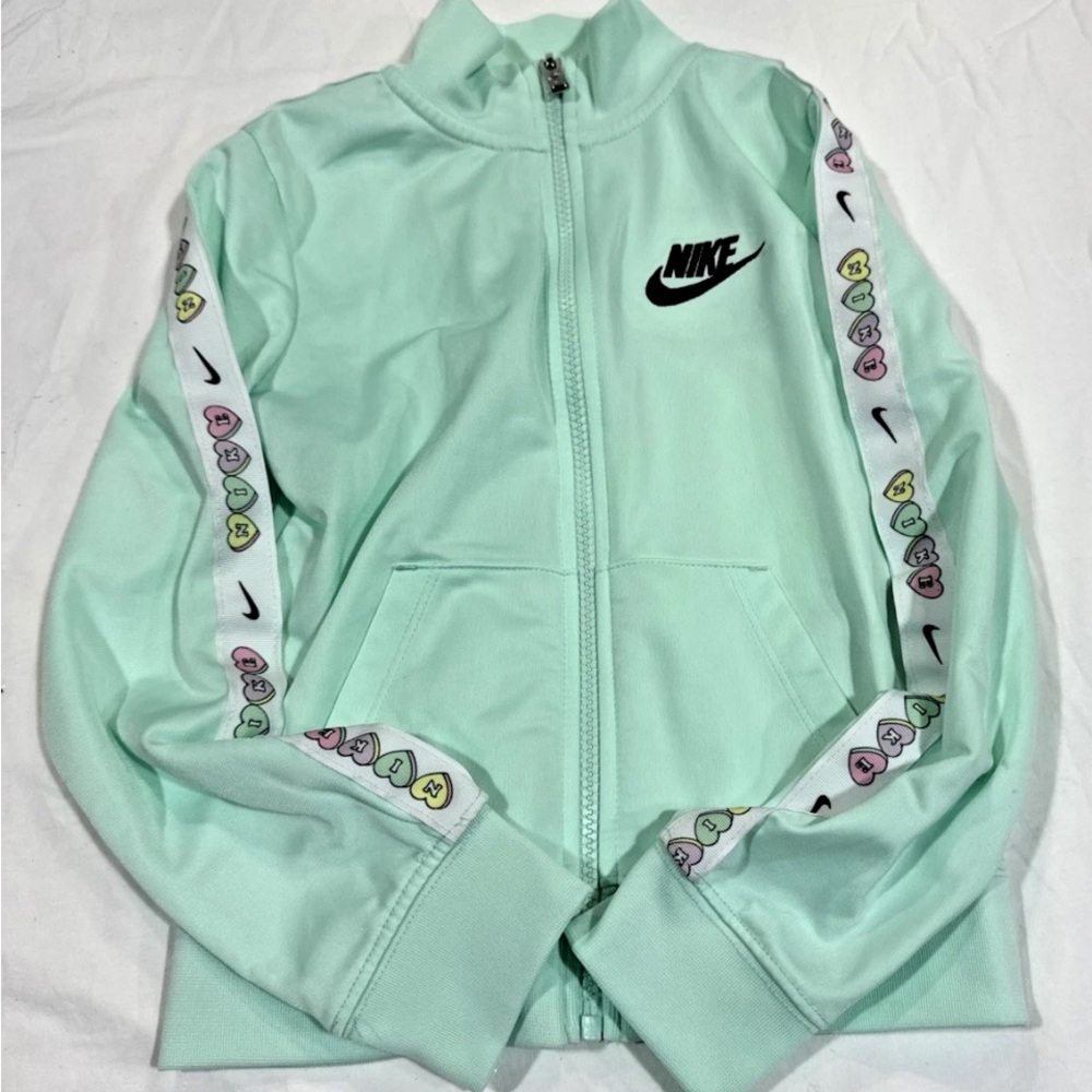 Nike Light Green Zip-Up Jacket